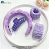 Diademas Suaves de Moda Transfronteriza para Otoño e Invierno, Accesorios para el Cabello, Pajaritas, Bandas Lavables y Listas para Usar, Pinzas Grandes para el Cabello Multicolor, Juego de Gomas para el Cabello