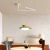 Lámpara Colgante de Comedor con Brazo Oscilante, Lámpara de Mesa de Comedor Estilo Francés Crema, Sensación Vintage Retro de Alta Gama, Luz Ajustable para Barra de Bar