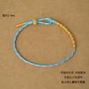 Pulsera mágica de color tejido a mano para zongzi, nueva para el Festival del Bote del Dragón, cuerda de mano colorida, pulsera de bebé zongzi de cinco colores, regalo