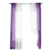 Cortinas Pantalla de ventana de gradiente simple Balcón Sala de estar Dormitorio Venta al por mayor Comercio electrónico transfronterizo Pantalla de ventana para cortinas Productos terminados