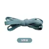 Fabricante Venta al por Mayor Cordones Planos de 8 mm Cordón de Cordón de Zapato Colorido de Una Capa Cordón de Zapato Af1 Zapatos Deportivos para Hombre Cordones Planos