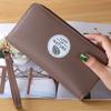 Carteira Nova Estilo Coreano 2019 Feminina Longa Estilo Fresco Original Carteira de Moedas Porta Vários Cartões Bolsa de Mão