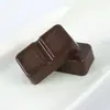 Chocolate Prebiótico Suave e Cremoso a Granel, Chocolate Amargo Probiótico Revestido de Prata, Lanches no Atacado, Processamento de Fábrica de Origem