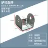 Acessórios para Guarda-Corpo de Ferro Conectores de Aço Zincado Grampos em U Pacote de 2kg Grampos Grampos Triplos Grampos de Fixação para Corrimão de Tubo Quadrado