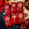 Todo lo Mejor en el Año Nuevo, Sobres Rojos Grandes, Paquetes de Dinero de la Suerte Creativos Personalizados, Al Por Mayor, Modelo Nuevo 2027, Universal