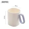 Copo de Enxaguante Bucal Simples Personalizado pelo Fabricante, Copo de Água Doméstico de Aparência Sofisticada Novo Estilo, Copo de Escova de Dentes para Casal, Copo de Lavar de Plástico