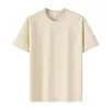 Camiseta Solona Logo Personalizado Transfronteiriça 210g Marca da Moda Unissex Ombro Normal Manga Curta Camisa Cultural Camiseta Masculina