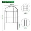 Cercas de Jardim de Ferro Forjado Estilo Europeu para Venda por Atacado, Cercas para Hortas Externas de Animais de Estimação, Guarda-corpos de Gramado, Canteiros de Flores Decorativos
