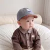 Gorro para bebé para primavera y otoño, gorra de béisbol linda estilo coreano para bebés y niños pequeños, sombrero para protección solar y contra el viento para exteriores