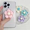 Funda para teléfono móvil con flor transfronteriza Soporte plegable Pequeño Fresco Soporte de escritorio Airbag Soporte push-pull Tipo adhesivo de anillo