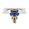 Ralo de piso de banheiro aço inoxidável ralo de piso com pedal desodorizador núcleo de pressão e retorno esgoto anti-retorno odor universal