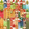 30 Marcapáginas de Dibujos Animados, Lindos Retro Simples Estilo Cuaderno de Notas Materiales Artísticos Creativos, Colección de Tarjetas Marcapáginas de Papel para Lectura