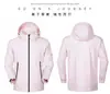 Chaqueta de Estándar Nacional para Hombres y Mujeres, Chaqueta de Plumas Tres en Uno, Conjunto Desmontable de Dos Piezas, Chaqueta a Prueba de Viento e Impermeable, Ropa de Trabajo Personalizada