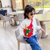 Bolsas para Niños para Niños, Elegante Bolso de Pecho de Dinosaurio, Bolso Cruzado Pequeño Estilo Coreano, Mochila de Viaje para Bebé para Exteriores, Bolso de Hombro Único de Moda