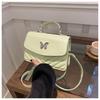 Clásico Bolso Pequeño Combinable para Mujer 2024 Nuevo Estilo Fresco Primavera y Verano Bolso de Mujer Moderno Elegante de Hombro Cruzado Bolso Cuadrado Pequeño