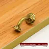 Base de Manija de Cuero de Latón, Accesorios de Ferretería para Manijas de Cuero, Manija de Cuero para Puerta de Cajón y Gabinete, Hebilla de Metal, Venta Directa de Fábrica