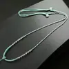 Corda para Pingente de Jade Macia e que Não Desbota, Cordão de Colar Unissex, Corda para Pingente de Jade Feita à Mão, Dourado