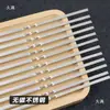 Espetos Chatos de Aço Inoxidável para Churrasco Espetos de Cordeiro Espetos de Kebab Espetos de Churrasco Espetos de Ferro Espetos de Aço Agulhas de Assar Externas Espessas Comerciais Curtos