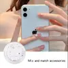 Paquete de material para manicura 2024 primavera y verano nuevo estilo mono mismo estilo hacha Corazón Torcido Cristal K9 diamante flash manicura al por mayor
