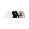 Sudadera con cuello redondo estampada de la marca de moda BAPE Ape Head, Nueva moda Hip-Hop Otoño/Invierno para Hombres y Mujeres, Cabeza de Simio Transfronteriza