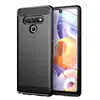 Funda Adecuada para Teléfono Móvil Lg Stylo6 Lg Stylo6 Patrón de Fibra de Carbono Silicona Anti-Caída Tpu Funda para Teléfono Móvil Cubierta Protectora