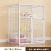 Gaiola para Gatos Atacado Transfronteiriça, Gaiola para Gatos com Espaço Extra Grande Livre, Vila Grande para Gatos, Ninho de Gato Doméstico de Três Andares, Casa para Gatos, Armário para Gatos