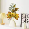Flores Artificiais, Frutos de Azevinho Norte-Americano, Combinação de Abóboras, Folhas de Bordo, Folhas de Pinheiro, Decoração de Casa, Halloween, Festival da Primavera, Decorações de Natal, Novos Produtos