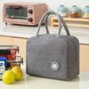 Fabricante Bolsa Aislada Bolsa de Almuerzo Bolsa Aislada Impresión de Logotipo Morral Bolsa de Almuerzo Patrón Color Impreso Bolsa Lonchera Morral