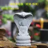 Decoración de Sala de Té con Flores para Jardinería Estilo Chino, Adorno para Acuario Sakyamuni, Figura de Buda para Entrada del Hogar