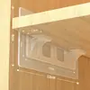 Estantes ajustables para armario, estantes de capas, divisores de gabinete, estantes de almacenamiento para armario, estantes de almacenamiento sin taladro