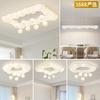 [Seleção rigorosa] Modern Simple Cloud Bubble Quarto infantil Quarto principal Lâmpada Creme Vento Pacote de combinação de lâmpadas para toda a casa