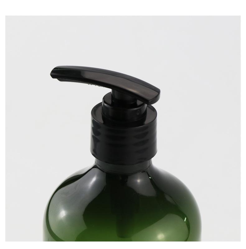 pet乳液瓶洗发水瓶 茶色圆肩按压 护发素瓶