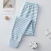 Calça de pijama de algodão infantil, calça de outono para meninos, leggings para adolescentes e estudantes, calça quente para meninas e bebês, calça de inverno com forro de algodão