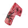 Capa para taco de golfe putter de e-commerce transfronteiriço capa reta para cabeça de taco Spider capa protetora para cabeça