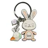 Chaveiro de desenho animado de metal personalizado Wenchuang Metal UV Impressão Imitação de esmalte Chaveiro de personagem de desenho animado Pingente personalizado