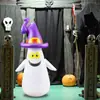 Suministro de Fabricantes Artículos Decorativos Inflables de PVC Casa Embrujada Inflable Fantasma Tumbler Muñeca Anticaída Muñeca con Sombrero