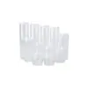 Frasco Espiral Calibre 65 Transparente de Plástico para Almacenamiento Frasco Sellado de PET Botella para Té de Flores Frasco para Empaque de Frutos Secos y Snacks