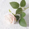 Rosas de Terciopelo Sintético Cuidadosamente Seleccionadas para San Valentín Decoración de Boda para el Hogar Pared de Flores Tacto Flores Sintéticas Flores Artificiales Falsas