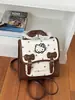 Mochila de mujer linda estilo coreano transfronteriza para el uso diario, diseño único, nicho, gran capacidad, bolso de doble hombro estilo casual