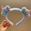 Diadema de Pingüino de Peluche Lindo para Otoño e Invierno, Cabeza de Pez, Celebridad de Internet Femenina, Cara de Dibujos Animados, Para Lavado de Cara, Maquillaje, Presionar el Cabello, Diadema Nueva, Pasador de Pelo, Diadema