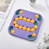 Juguete de Plato de Comida Lenta para Mascotas Juguete para Mascotas Pista Cuadrada Caja de Comida Multifuncional Plato Educativo de Alimentación para Mascotas