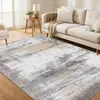 Alfombra de sala de estar plegable lavable de cachemira sintética vintage desgastada transfronteriza con base antideslizante de TPR y pelo corto para dormitorio