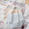 Roupa Íntima Feminina de Algodão 40S Seda Amora 7A Bacteriostática Parte Inferior Crotch Respirável Cintura Alta Barriga Justa Amigável à Pele Roupa Íntima Feminina para Mulheres