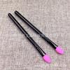 Brocha Grande de Silicona para Sombra de Ojos Brocha de Maquillaje Brocha para Labios Brocha de Maquillaje Belleza Facial Herramienta de Belleza Rojo Rosa Brocha de Maquillaje