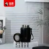 Tetera portátil de lujo de alto valor, taza aislada de acero inoxidable 316, tetera térmica portátil para agua, separación de agua para té, tetera