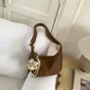 Bolso bandolera simple y casual para mujer, nuevo bolso tipo bola de masa de moda primavera 2026, elegante bolso cruzado de gran capacidad