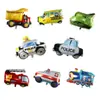 Globos de foil con forma de vehículo para decoraciones de cumpleaños de niños: autobús escolar, coche de policía, camión de bomberos, vehículo de construcción, coche