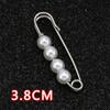 Artefacto para la cintura de los pantalones pasador de cintura broche anti-exposición broche de corsage de alta gama joyería hebilla de broche de perlas