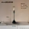 Candelabro vintage, ornamento de ferro fundido estilo chinês, arte em ferro antiga, lamparina a óleo antiga, luminária de chão estilo Zen para pousadas, luminária para sala de chá
