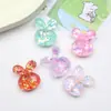 Accesorios de Resina para Manualidades de Dibujos Animados, Lentejuelas, Dulces, Pasadores para el Cabello Hechos a Mano, Gomas para el Cabello, Fundas para Teléfono, Llaveros, Hebillas para Zapatos, Accesorios de Joyería